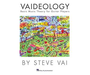 Vaideology: Basic Music Theory for Guitar Players | Steve Vai | Livre pédagogique guitare avec exercices, diagrammes, concepts essentiels et méthodes inspirantes pour débutants et avancés