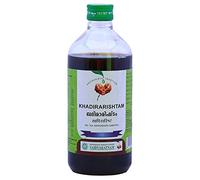 Vaidyaratnam Khadirarishtam Lot de 2 produits ayurvédiques à base de plantes ayurvédiques 450 ml