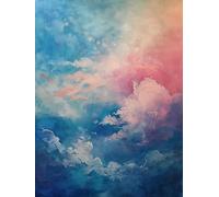 VAIIEYO 5D Diamond Painting Cheval, Broderie Diamant Animal, Canevas Diamant kit Complet Point De Croix Broderie Salon Chambre Autocollant Mural Décoration