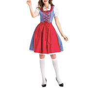 VaiKanhai Costume de scène Dirndl pour femme, costume de bière pour femme, robe d'Halloween Kpop, costume de chasseur de démon pour enfant, vêtements vintage, j, XXL