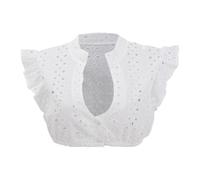 VaiKanhai Ding Dong Robe de bière à carreaux pour femme Blanc, transparent, S