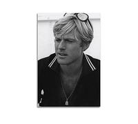 VAIKANHAI Poster Robert Redford - Impression sur toile - Pour chambre à coucher - 40 x 60 cm - Sans cadre