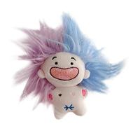 VaiKanhai Signes mignons de poupée drôle de poupée sans dents ne le fait pas d'avoir une apparence mignonne et intéressante que vous pouvez donc concevoir le style de cheveux de la poupée selon votre