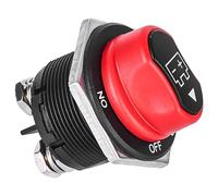 Vaileal Disjoncteur batterie 12 V 24 V 200 A : interrupteur coupure batterie étanche, interrupteur principal, interrupteur isolateur batterie voiture, camion, bateau, yacht, caravane, moto,