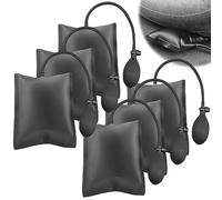 Vaileal Lot de 6 coussins de montage : coussins de montage gonflables, pompe à air Wedge, cric pour montage de fenêtres de 200 kg d'outils à main, coussin d'écartement de montage pour l'installation