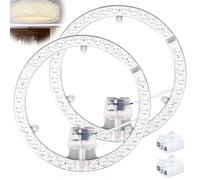 Vaileal Module LED pour Plafonnier 36W - Kit de Conversion Retrofit Ø23cm avec Aimants de Maintien (Blanc)