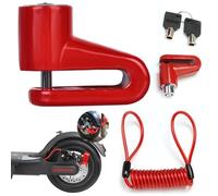 Vaileal Serrure de sécurité pour scooter électrique et scooter, serrure de frein à disque pour Xiaomi M365 1S Pro 2