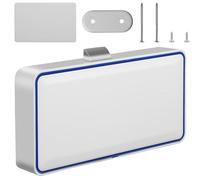 Vaileal Serrure Électronique de Meuble: 5 Pièces Serrure de Tiroir Sensible, Serrure à Cartes IC Alimentée par Pile, pour Armoires et Meubles (Blanc)