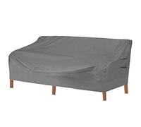 Vailge Heavy Duty Patio Sofa Cover, 100% Waterproof 3-Seater Outdoor Sofa Cover,Lawn Patio Furniture Covers with Air Vent and Handle,60" Wx 35" Dx 35" H,Grey