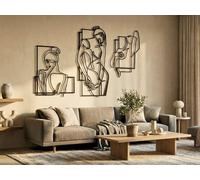 Vailla Art Sensuel Décoration Murale Bois 3D - Tableau Mural Salon Chambre