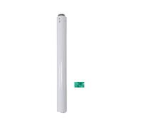 Vaillant extension 303903 Ø 60/100 mm, concentrique, pour usage intérieur, PP, 1000mm