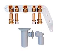 Vaillant kit d'installation ecoTEC 0020201896 RP 3/4, encastré, console coque