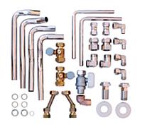 Vaillant kit d'installation ecoTEC 0020201903 en saillie/encastré, échange contre une installation tierce