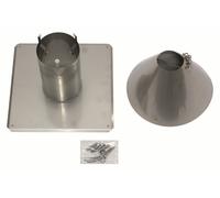 Vaillant Edelstahl-Schachtabdeckung pour Tuyau Dechappement Dn 80