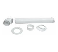 Vaillant Kit Échappement Fumées COASSIALE Horizontal Original COD.0020219517