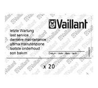 Vaillant maintenance Vaillant , (x20) 0010027639 Vaillant no. 0010027639