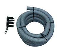 Vaillant tuyau d'échappement Ø 80 PP 303 514 Set 5, tube flexible 15 m 7 entretoise