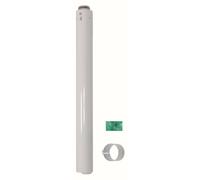 Vaillant Tuyau Valeur Énergétique Air Tuyau D'Évacuation, Pp, 60/100, 1,0 M