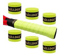 Vailldge Bande antidérapante pour raquette de tennis - Motif à pois - Absorbe la transpiration - Antidérapante - Pour raquette de tennis, squash, badminton, batte de baseball, pagaie de pingpong