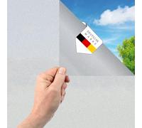 Vaily Film Statique pour fenêtre, Mat, Opaque, Anti-UV, pour Plus d'intimité au Bureau, Salle de Bain ou Chambre à Coucher (44,5 x 200 cm)