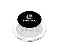Vain Glory, véritable cimetière Witty Observational PopSockets PopGrip pour MagSafe