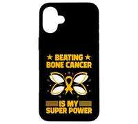 Vaincre Le Cancer des os est Mon Super Pouvoir Coque pour iPhone 16 Plus