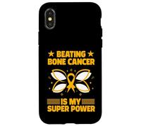 Vaincre Le Cancer des os est Mon Super Pouvoir Coque pour iPhone X/XS