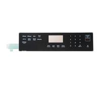 VAINELY DG96-00850A Interrupteur à membrane tactile compatible avec four Samsung NX60A6111SS NX60A6711SS/AA-00 NX60A6711ST/AA-00 NX60A6711SS/AA-01 NX60A6711SS/AA-02, panneau de commande noir