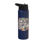Vainqueur du champion de football Stainless Steel Insulated Water Bottle