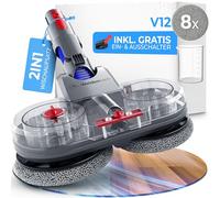 Vainqueur du test - Embout de nettoyage pour aspirateur Dyson V12 - Aspirateur électrique - Embout de serpillère - Aspirateur eau et poussière - Avec réservoir d'eau amovible, réservoir de remplissage