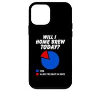 Vais-Je brasser Maison Aujourd'hui ? Oui Sarcastic Pie Chart Home Brewer Coque pour iPhone 12 Mini