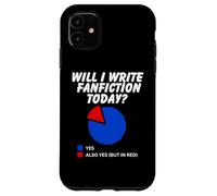 Vais-Je écrire Une Fanfiction ? Aujourd'hui, Sarcastic Pie Chart Fanfiction Coque pour iPhone 11