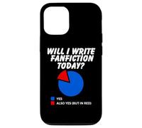 Vais-Je écrire Une Fanfiction ? Aujourd'hui, Sarcastic Pie Chart Fanfiction Coque pour iPhone 12/12 Pro