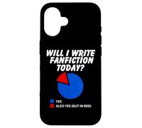 Vais-Je écrire Une Fanfiction ? Aujourd'hui, Sarcastic Pie Chart Fanfiction Coque pour iPhone 16