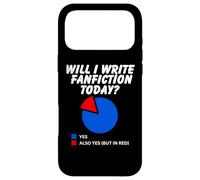 Vais-Je écrire Une Fanfiction ? Aujourd'hui, Sarcastic Pie Chart Fanfiction Coque pour iPhone 17 Pro Max
