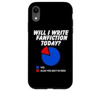 Vais-Je écrire Une Fanfiction ? Aujourd'hui, Sarcastic Pie Chart Fanfiction Coque pour iPhone XR