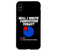 Vais-Je écrire Une Fanfiction ? Aujourd'hui, Sarcastic Pie Chart Fanfiction Coque pour iPhone XS Max