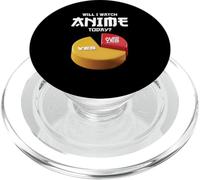 Vais-Je Regarder l'anime Aujourd'hui Japan Kawaii Manga Otaku Anime PopSockets PopGrip pour MagSafe