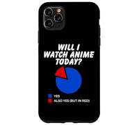 Vais-Je Regarder Un Anime Aujourd'hui ? Sarcastic Pie Chart Watching Anime Coque pour iPhone 11 Pro Max