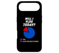 Vais-Je Vlog Aujourd'hui? Oui Diagramme à secteurs sarcastiques pour Les Vloggers Coque pour iPhone Air