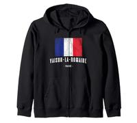 Vaison-la-Romaine France | FR Ville, Drapeau Français - Sweat à Capuche