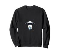 Vaisseau Spatial Au-Dessus De La Terre Sweatshirt
