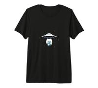 Vaisseau Spatial Au-Dessus De La Terre T-Shirt Haut de Gamme