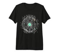 Vaisseau Spatial CPU Core Heart Geek Nerd Space UFO T-Shirt Haut de Gamme