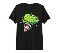 Vaisseau Spatial Depuis Un Trou de ver T-Shirt Haut de Gamme