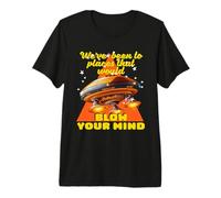 Vaisseau Spatial Extraterrestre OVNI Objets Volants Non identifiés T-Shirt Haut de Gamme