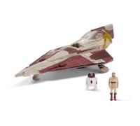 Vaisseau spatial jouet - JAZWARES - X-wing starfighter - 12,5 cm - Figurine articulée 2,5 cm - Multicolore