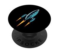 Vaisseau Spatial Kitsch Vintage PopSockets PopGrip Adhésif
