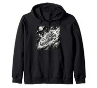 Vaisseau Spatial Manga Sweat à Capuche
