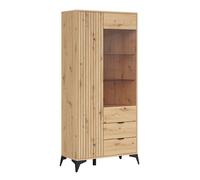 Vaisselier 2 portes 2 tiroirs Petits-meubles - Mao - 90 x 41 x 197cm - Bois